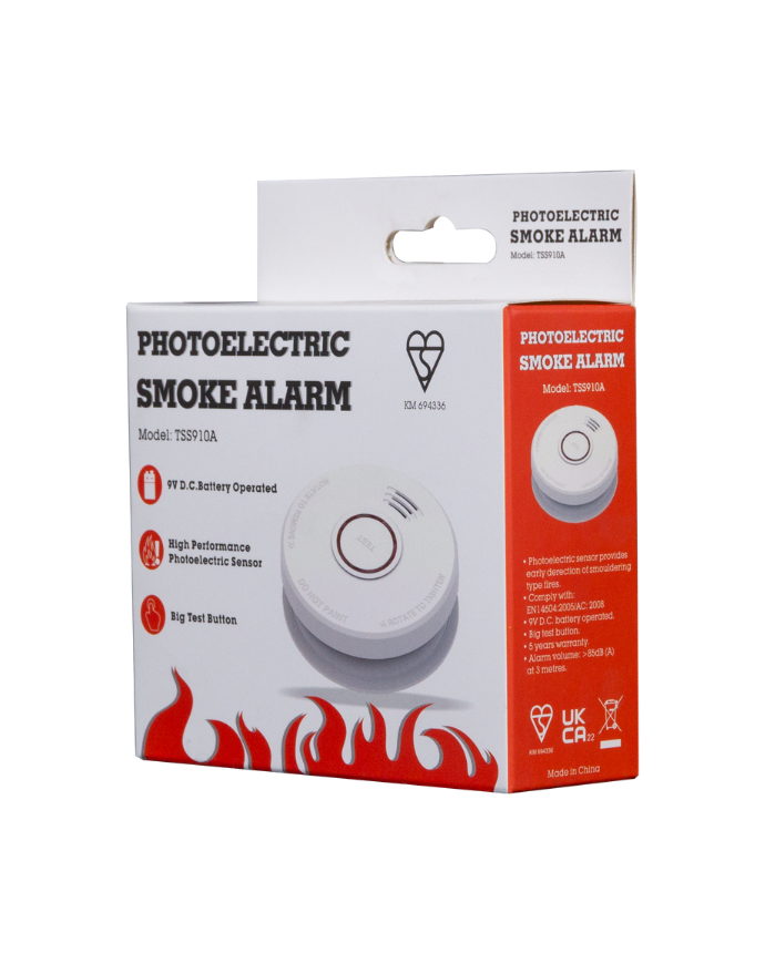CheckFire AE20 Photoelectric Smoke Alarm