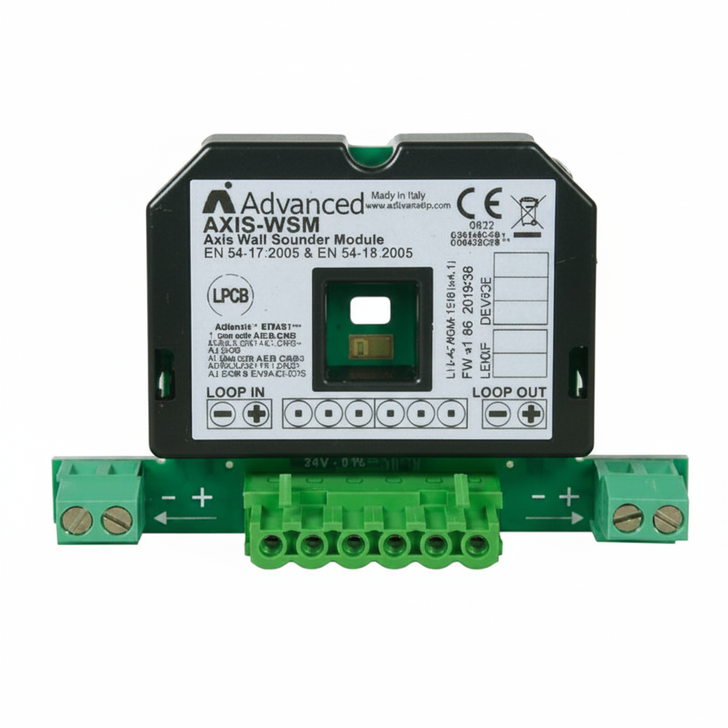 Advanced AXIS-WSM Intelligent Sounder interface module - JEM Systems UK