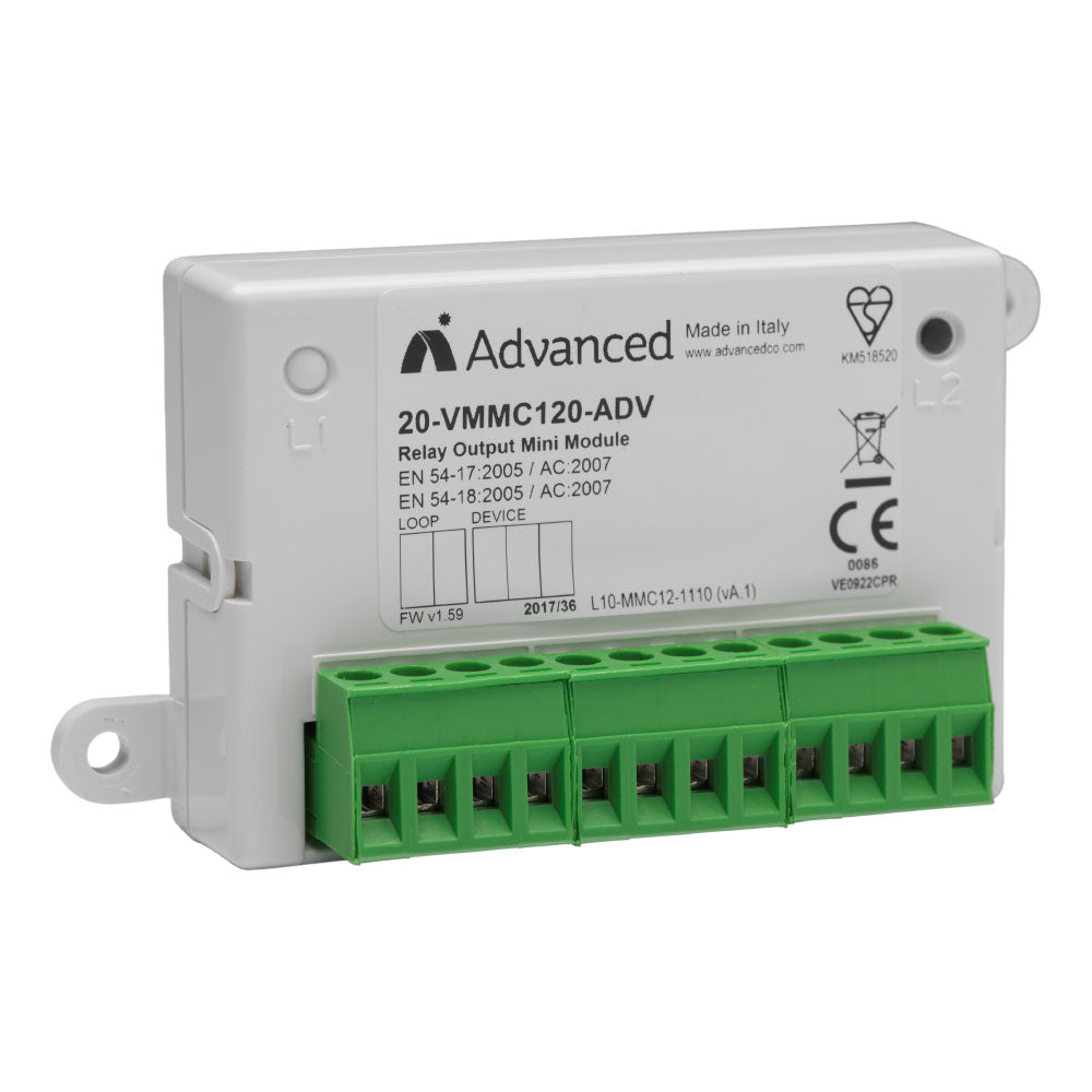 Advanced 20-VMMC120-ADV Mini Relay output module with built in isolator