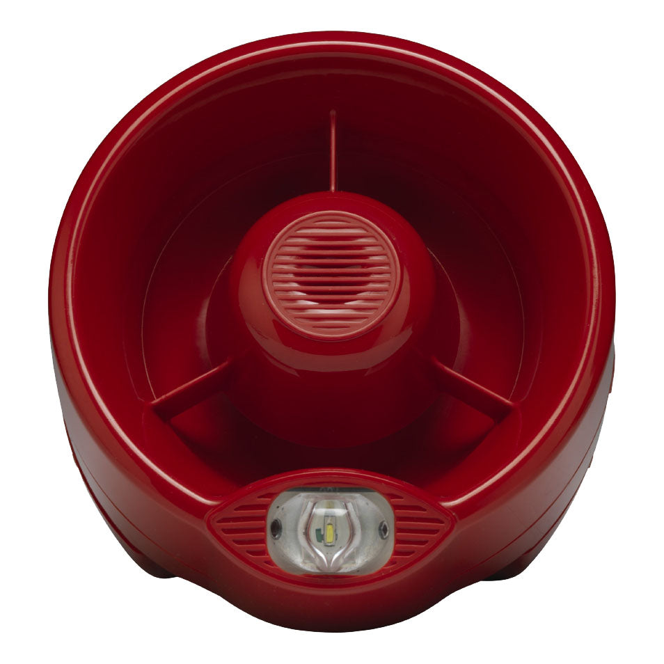 Advanced AXIS-CWSV Conventional Wall Sounder Beacon (Red)