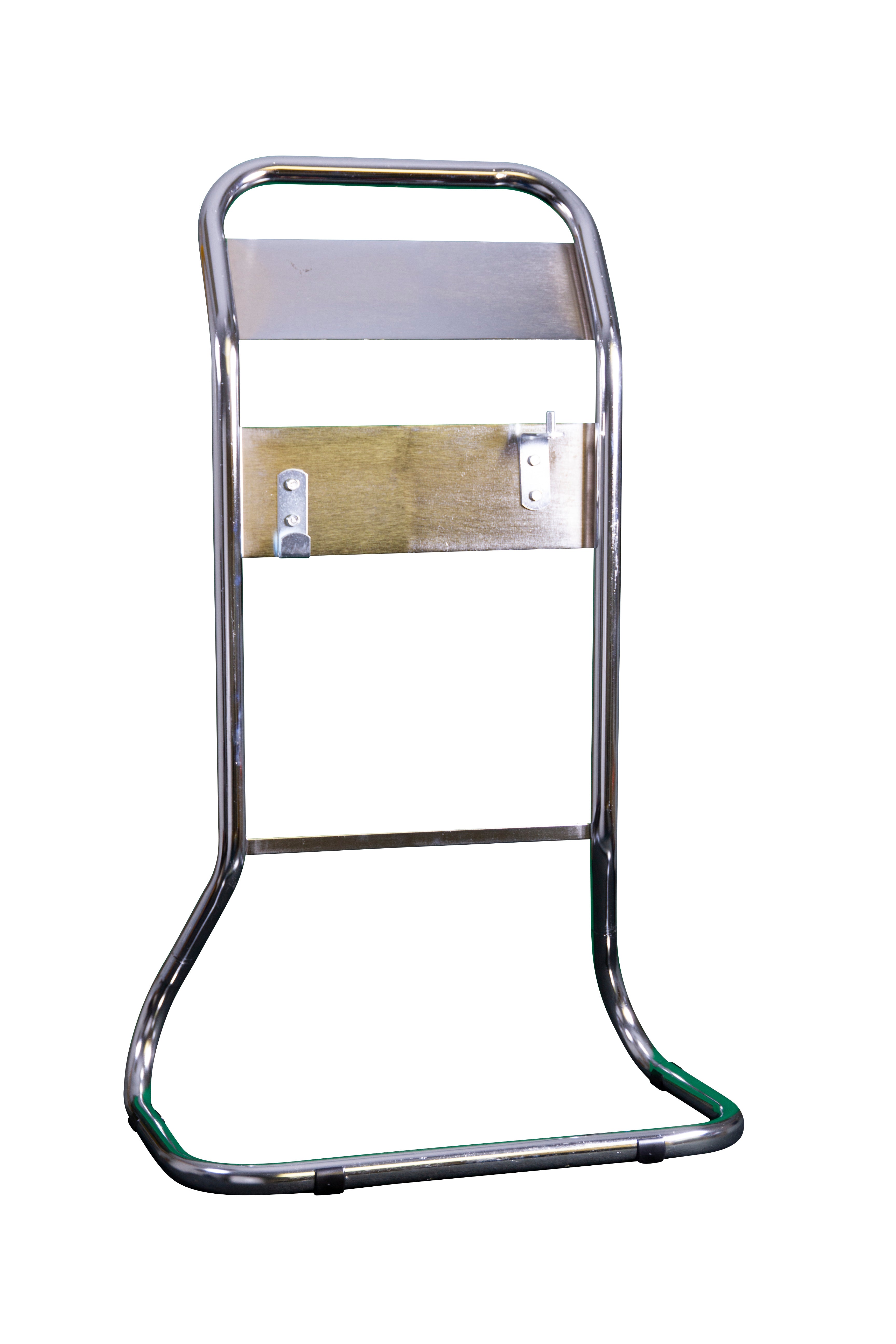 CheckFire CS33 Double Tubular Fire Extinguisher Stand - Chrome