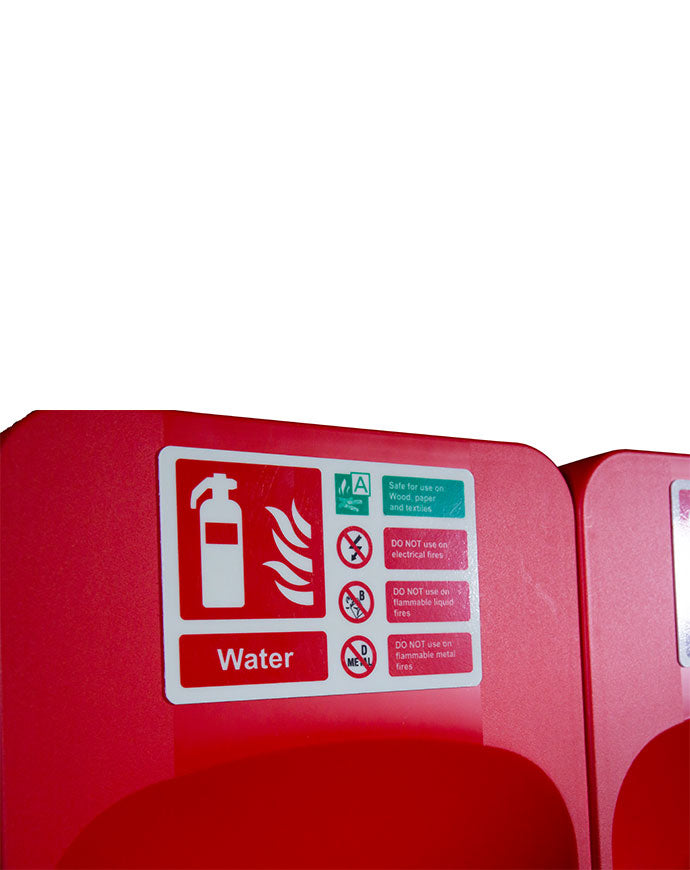 CheckFire CS51A Commander Double Extinguisher Stand with Inserts