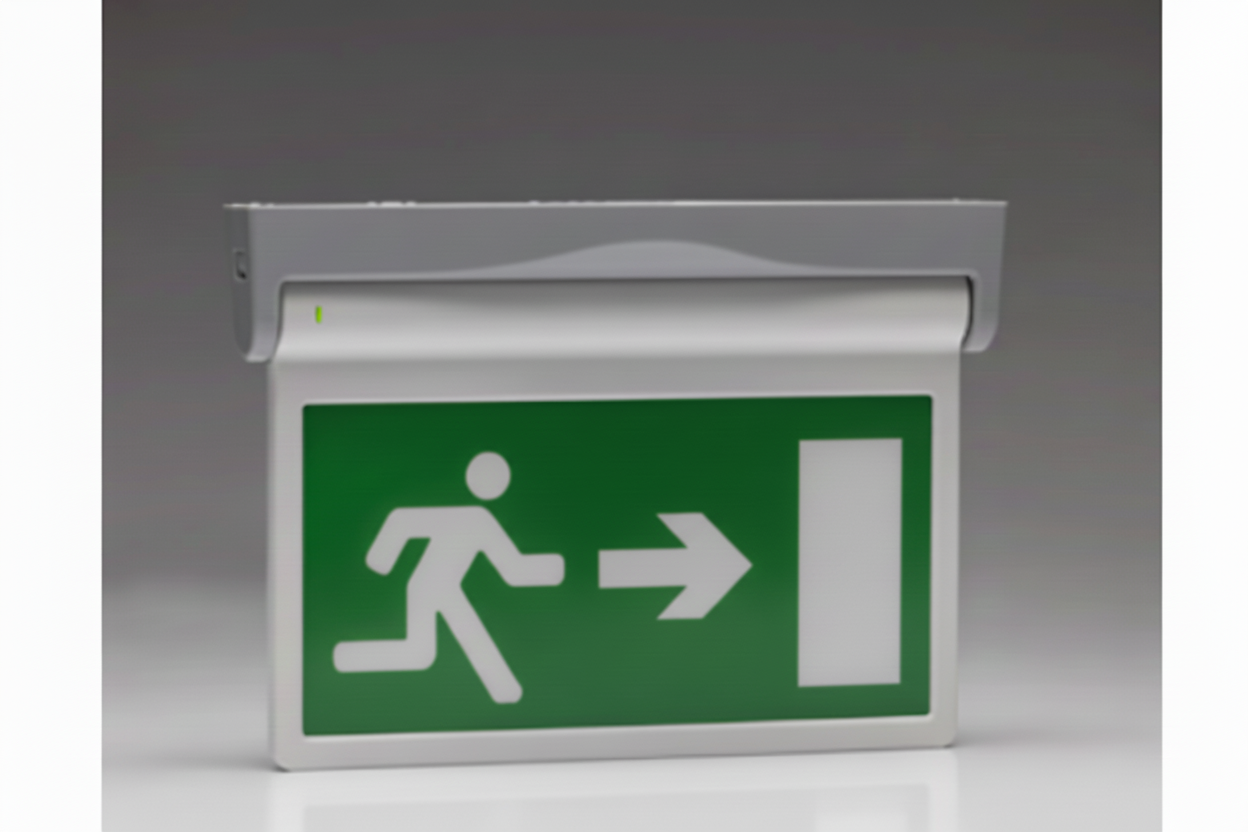Advanced ESXL/ISOAL EasySafe Low Voltage Escape Sign, Wall and Ceiling Mount, Maintained, Addressable, Single Sided - ISO Arrow Left - JEM Systems UK