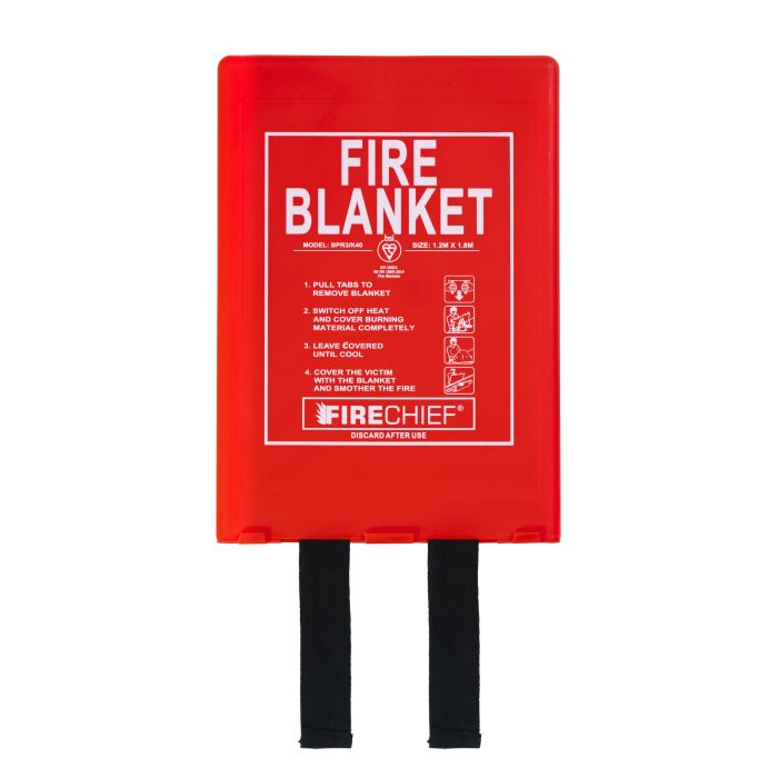 Firechief 1.2 x 1.8m Fire Blanket, Rigid Case (BPR3/K40) - JEM Systems UK
