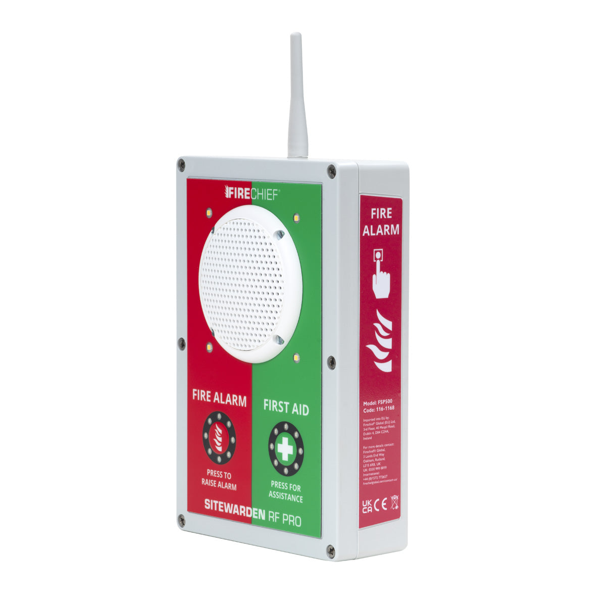 Firechief Sitewarden RF Pro Site Alarm - Fire & First Aid Alarm (FSP500) - JEM Systems UK
