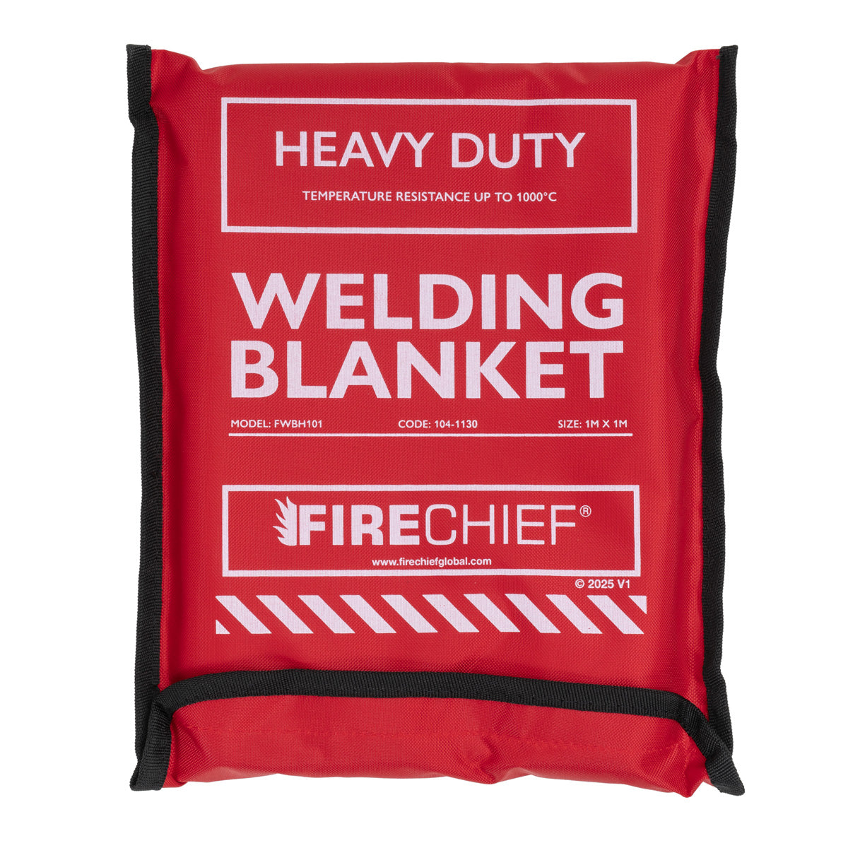 Firechief Hot Works Welding Blanket Heavy Duty 1 x 1m (FWBH101) - JEM Systems UK