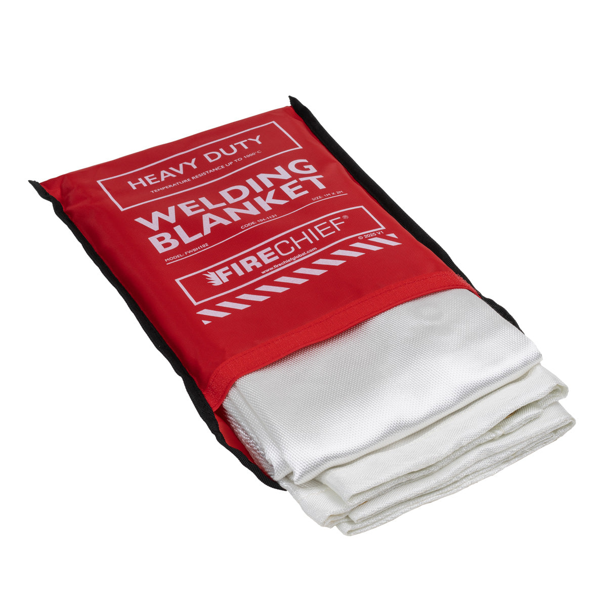 Firechief Hot Works Welding Blanket Heavy Duty 1 x 1m (FWBH101) - JEM Systems UK