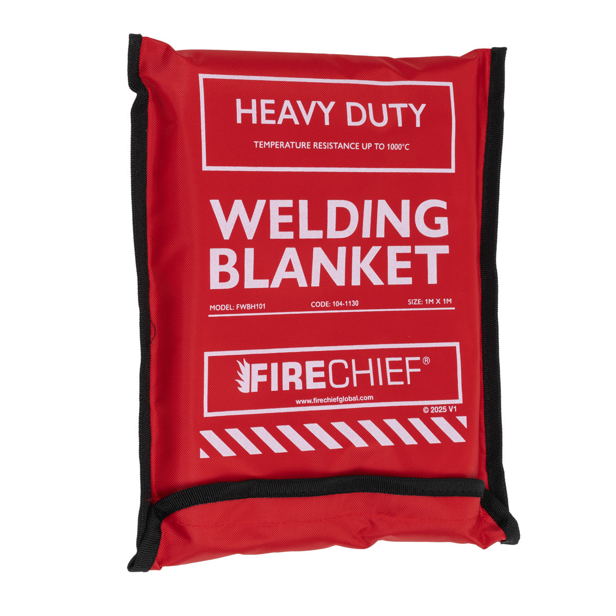 Firechief Hot Works Welding Blanket Heavy Duty 1 x 1m (FWBH101) - JEM Systems UK