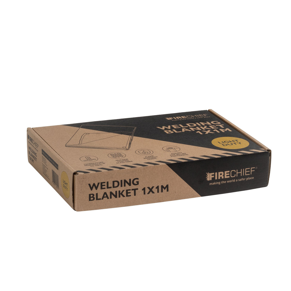 Firechief Hot Works Welding Blanket Light Duty 1 x 1m (FWBL101) - JEM Systems UK