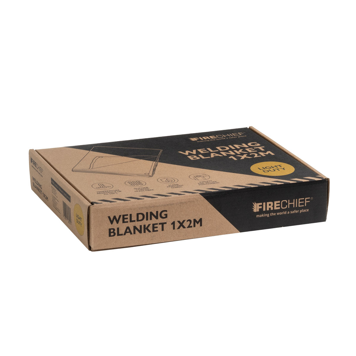 Firechief Hot Works Welding Blanket Light Duty 1 x 2m (FWBL102) - JEM Systems UK