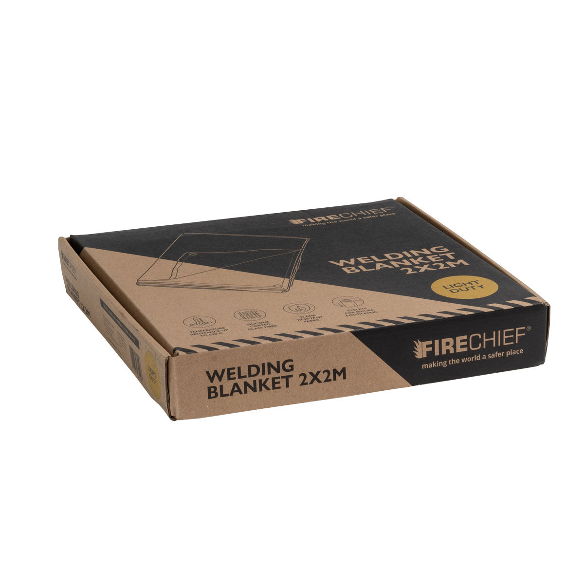 Firechief Hot Works Welding Blanket Light Duty 2 x 2m (FWBL202) - JEM Systems UK