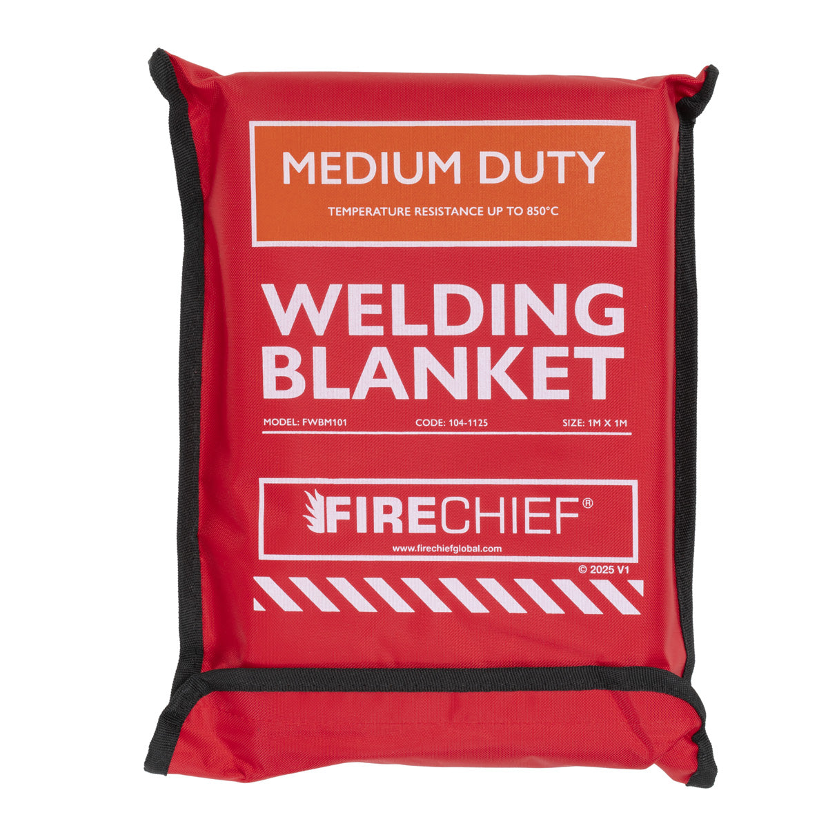 Firechief Hot Works Welding Blanket Medium Duty 1 x 1m (FWBM101) - JEM Systems UK