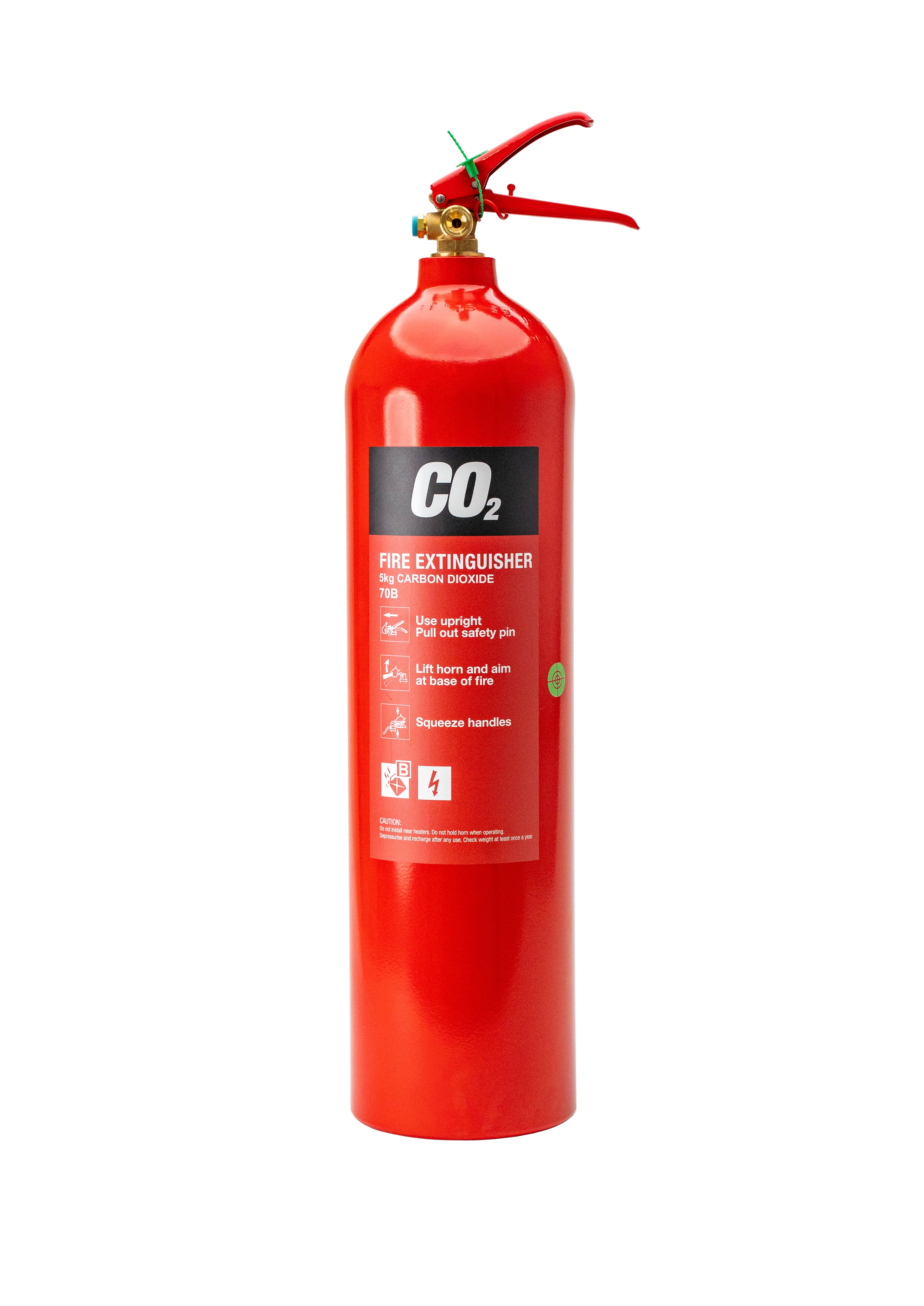 Commander RX-SQT-005-ECF 5kg CO2 Fire Extinguisher Renovate (REN5)