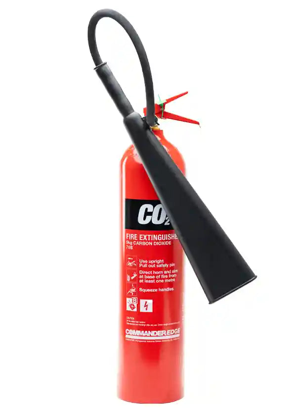 CheckFire FX-COA-005-DCF 5kg CO2 Aluminium Fire Extinguisher CommanderEDGE (CO5EA)