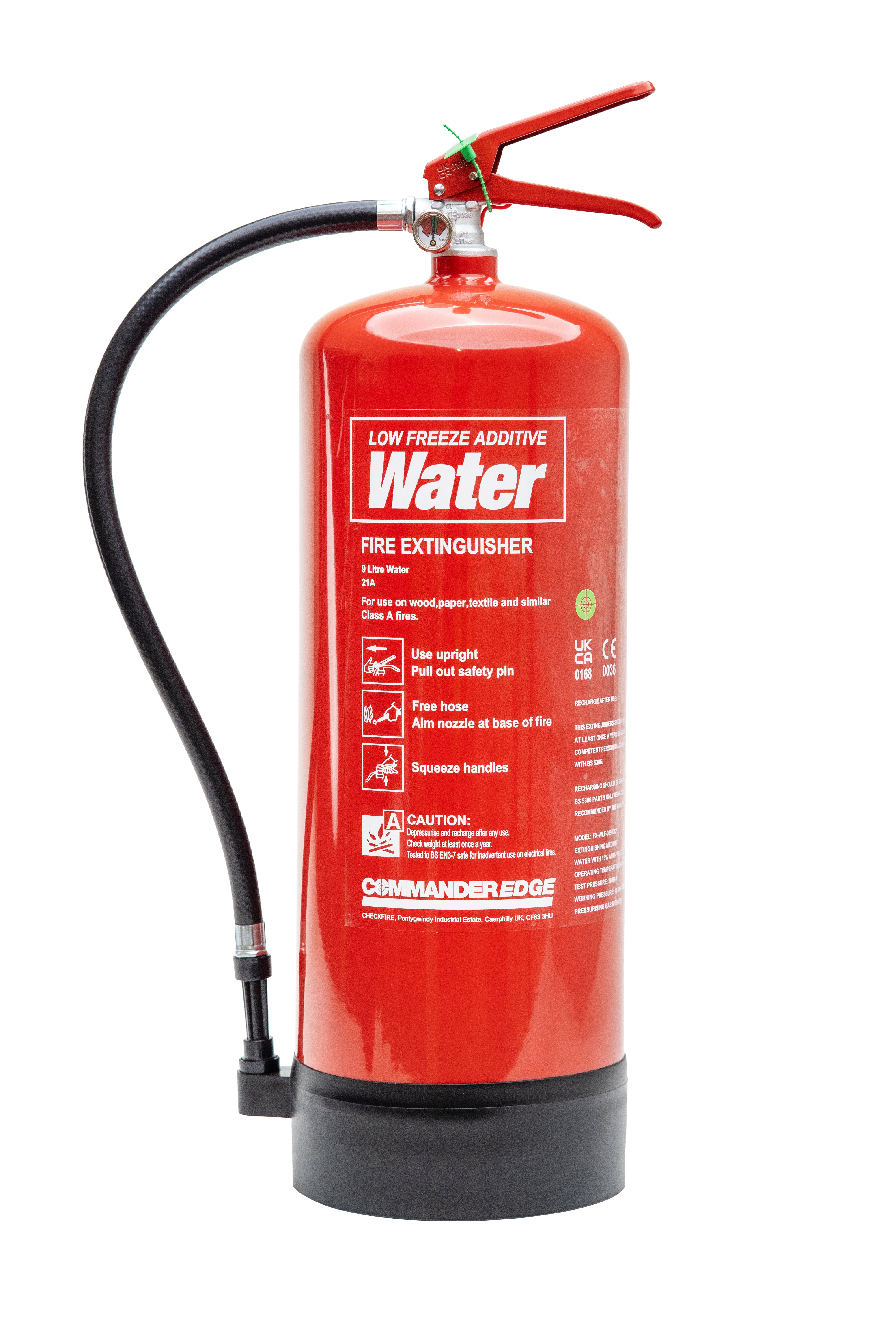 CheckFire FX-WLF-009-DCF 9 Litre Water + Low Freeze Additive CommanderEDGE (WSWX9LFA) - JEM Systems UK