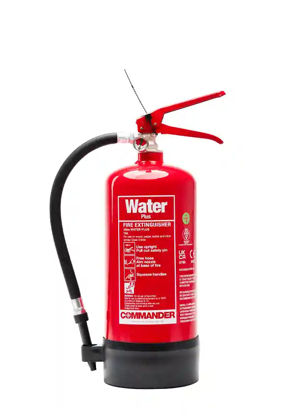 Commander FX-WWA-003-DCF 3ltr Water with Additive Fire Extinguisher