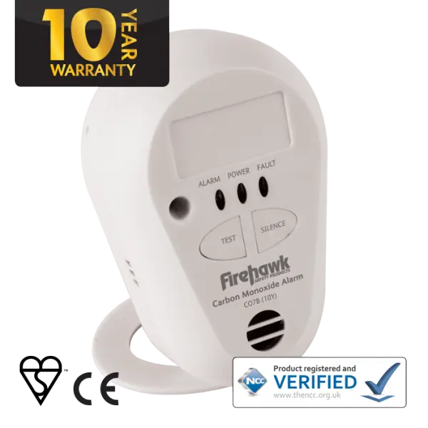 Firehawk CO7B-10Y-APP Carbon Monoxide Alarm with App