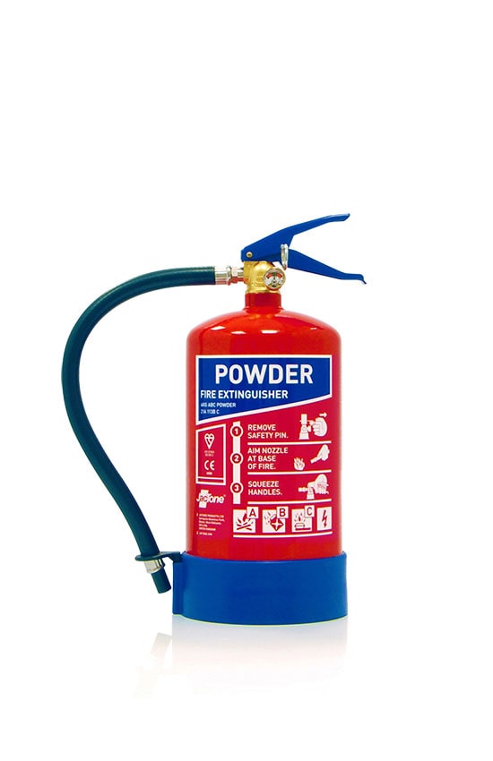 Jactone 4kg Stored Pressure ABC Powder Fire Extinguisher EPS4