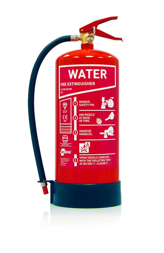 Jactone 9 Litre Stored Pressure Water Fire Extinguisher EWS9