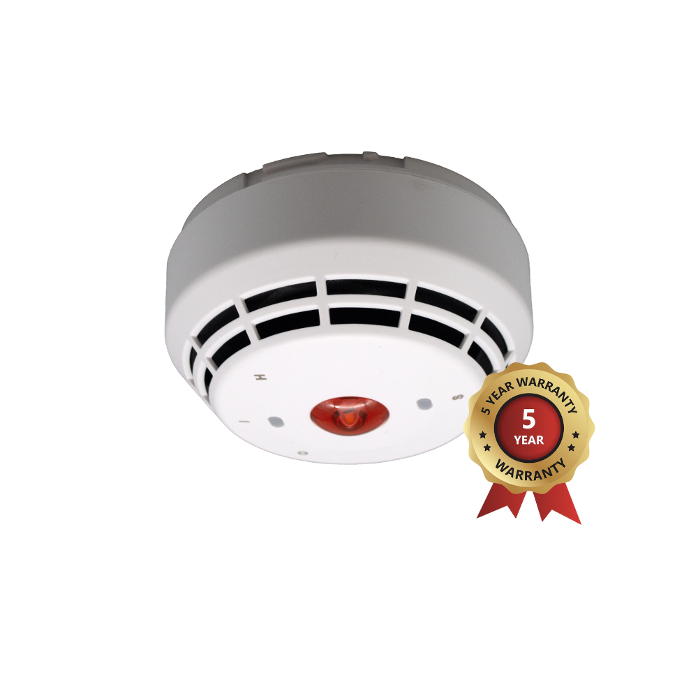Kidde KE-DP3121W-SNV Addressable Isolated Dual Optical/Heat Detector w/ Sounder & VAD