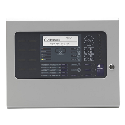 Advanced MX-5201 1-2 Loop Fire Panel c/w 1 Loop card - Medium (Apo/Hoch)