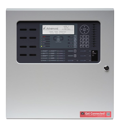 Advanced MX-5404D 1-4 Loop Fire Panel c/w 4 Loop cards - Deep (Apo/Hoch) - JEM Systems UK