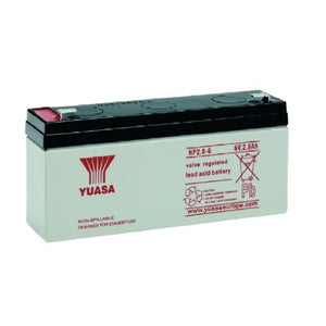 Yuasa NP2.8-6 6V 2.8Ah Sealed Lead Acid AGM Battery