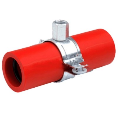 VESDA PIP-019 25mm In-line Expansion Socket 100mm RED