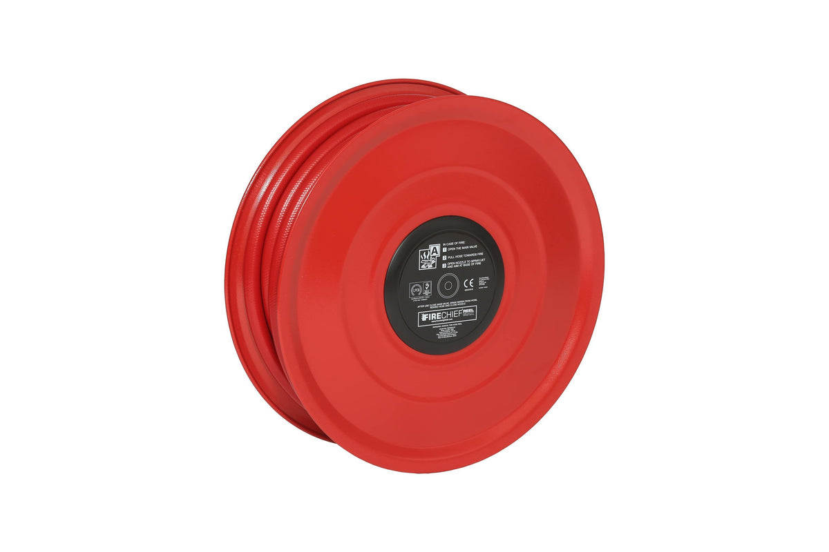 Firechief REELMAX 19mm Swinging Auto Hose Reel c/w Hose, Nozzle & Fittings. (RMSA19-B)