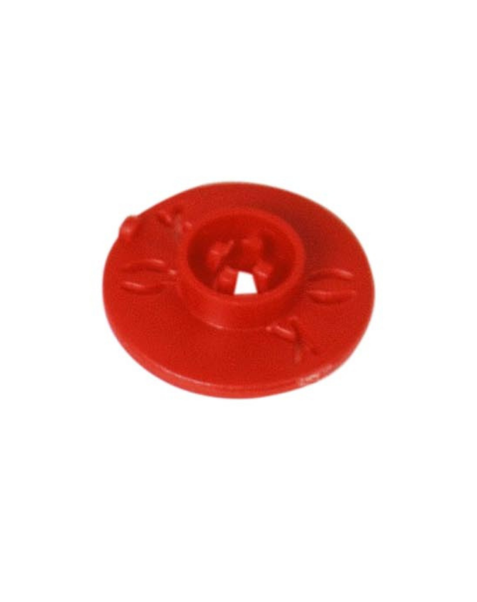 CheckFire PS04D/R Chubb-type indicator disc ONLY (pack 100) - Red