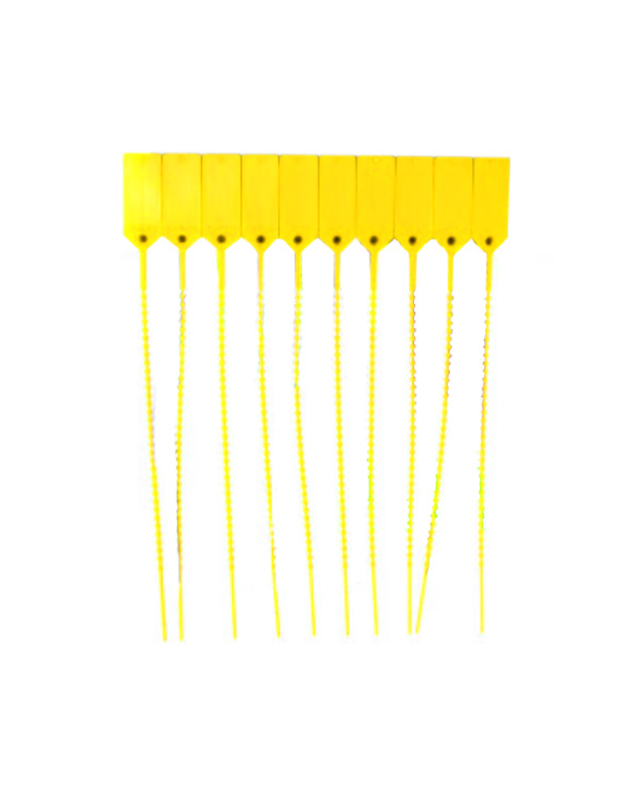 CheckFire SP-PS-002-YLW 1000 Yellow Plastic Pull-Tite Seals