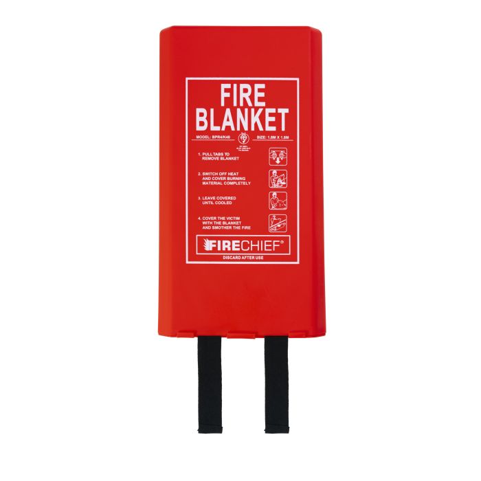 Firechief 1.8 x 1.8m Fire Blanket, Rigid Case (BPR4/K40) - JEM Systems UK