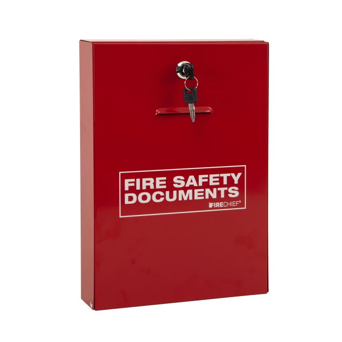 Firechief Slimline Document Holder, Key Lock (DHS1) - JEM Systems UK