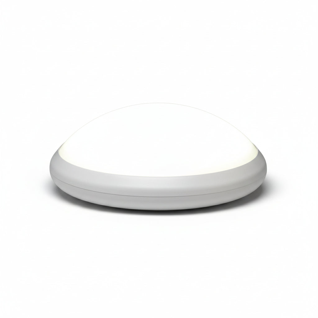 Advanced RNLED/M3/P Round-LED IP65 Luminaire, Surface Mount, Maintained, Addressable - 0.33M Diameter - JEM Systems UK