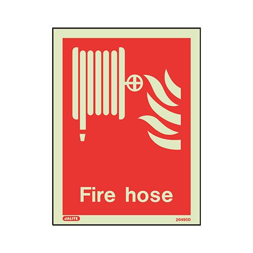 Firechief Sign FIRE HOSE Photolum (6495D/R)