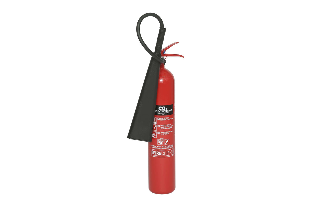 Firechief XTR 5kg CO2 Extinguisher - Steel (FXCD5S)