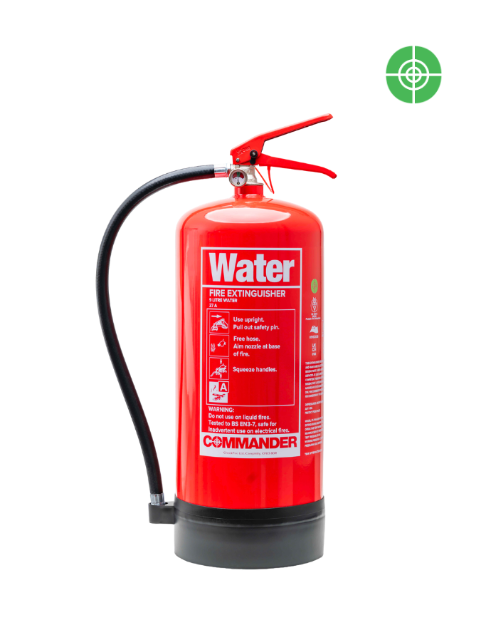 CheckFire FX-PWA-009-FCF 9ltr Plain Water Fire Extinguisher