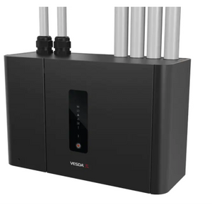 Xtralis VESDA-E VEP 4 Pipe Aspirating Smoke Detector with LED Display (Black) (VEP-A00-P)
