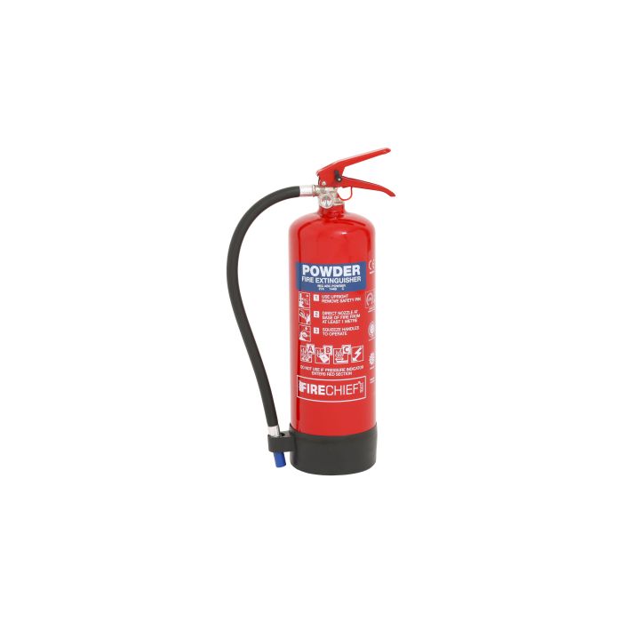 Firechief XTR 4kg Powder Extinguisher (FXP4) - JEM Systems UK
