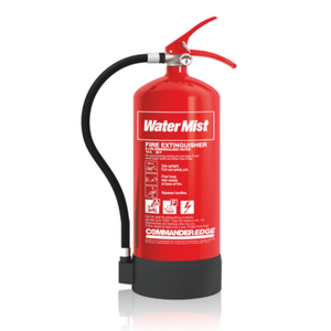 CheckFire FX-WMS-006-CCF 6 litre Water Mist Fire Extinguisher CommanderEDGE (WS6EMIST)