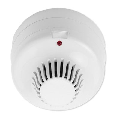 Ziton ZR432-2P Wireless Smoke and Heat Detector with ZR401-3 Base (Polar White)