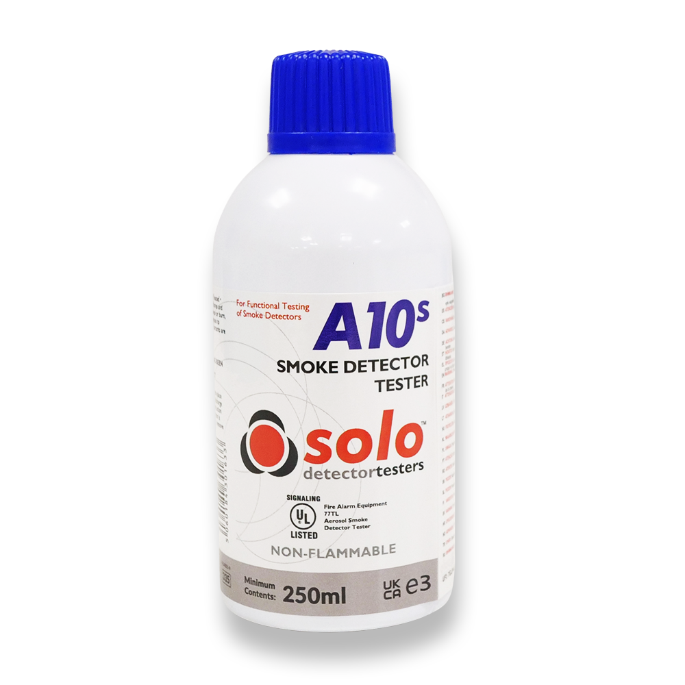 Solo A10S Smoke Detector Test Aerosol 250ml Non-Flammable (SOLOA10S-001)