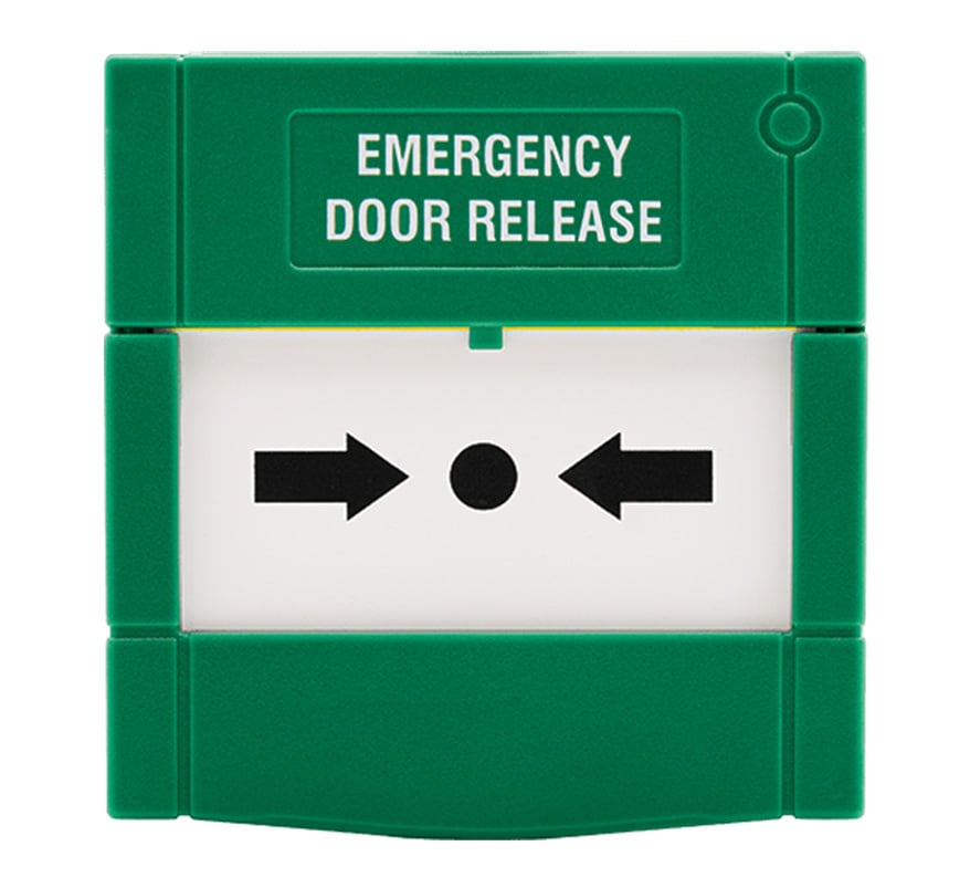 ESP Aperta Internal Emergency Door Release Call Point (Green) (A1ECP) - JEM Systems UK