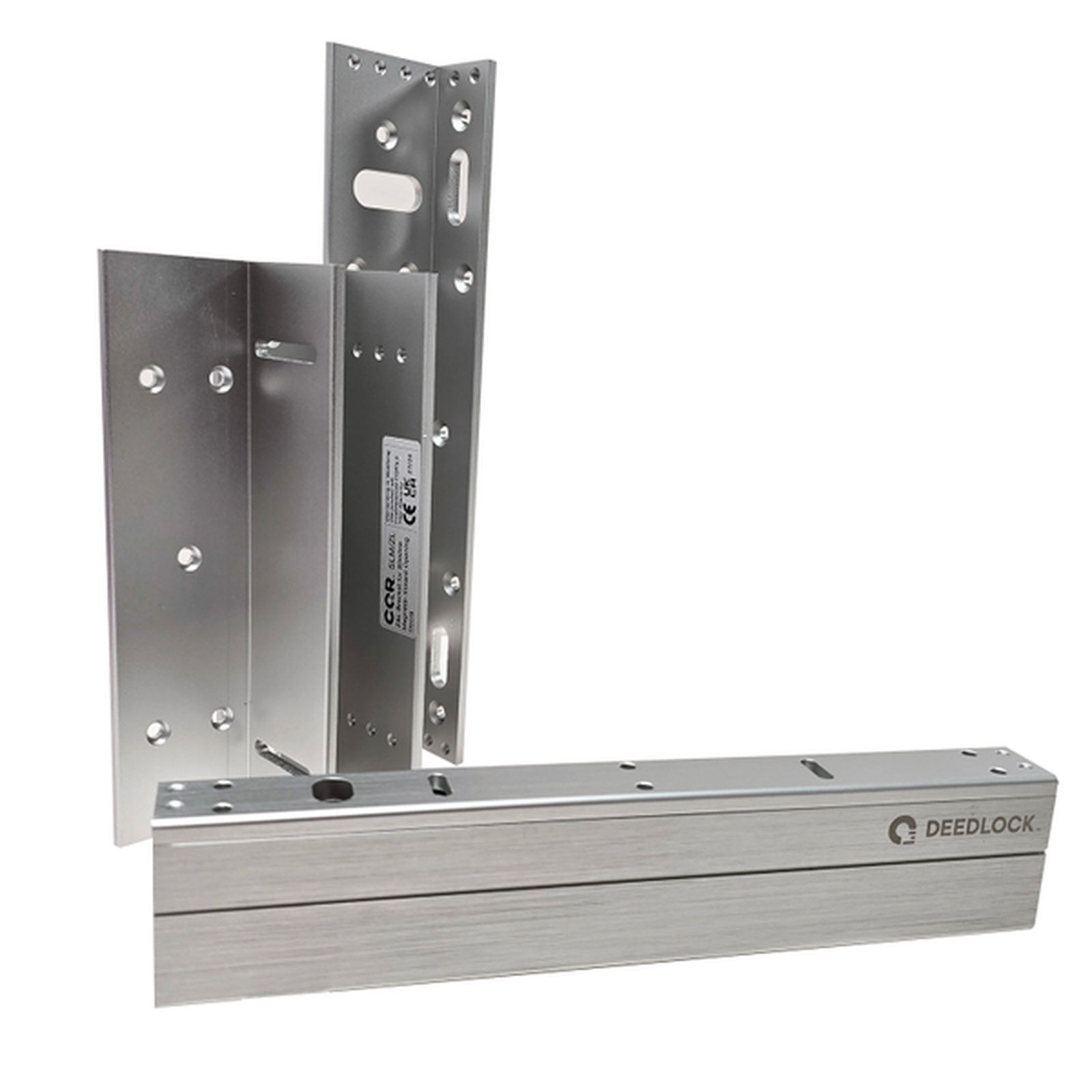 CQR Deedlock Slimline Electro-Magnetic Lock c/w Z&L Bracket