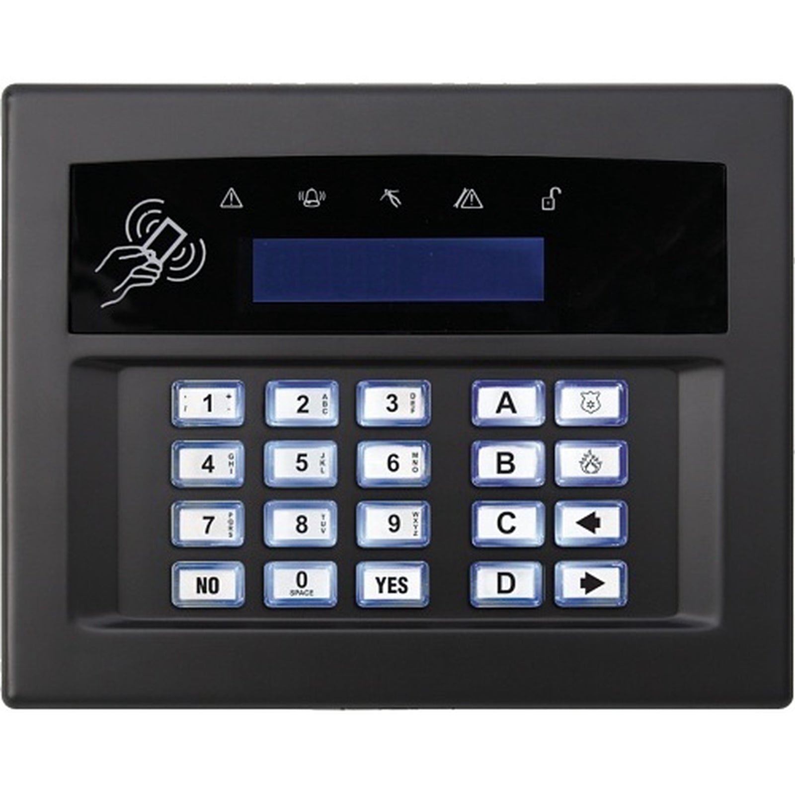 Pyronix LCD RKP Casing Black for use on LCDRKP-WE