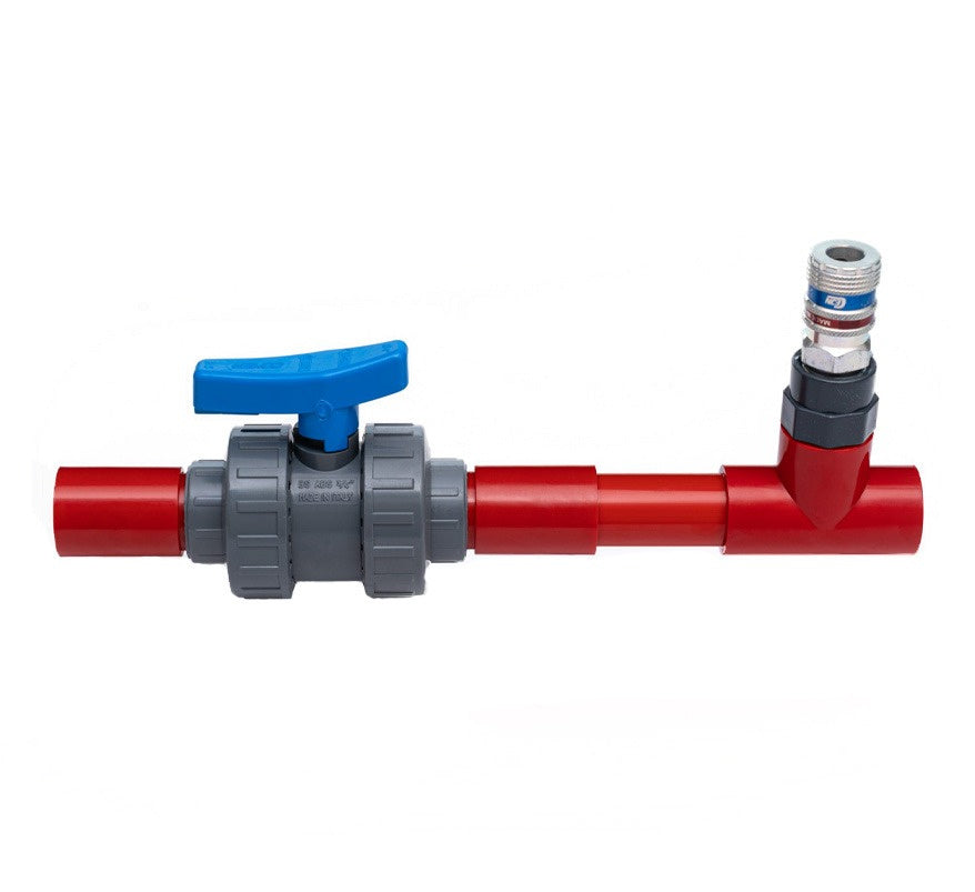 WAGNER Manual Blow Through Valve Set for Deep Freeze Areas (-40°C to +80°C) (UK-99-9080) - JEM Systems UK