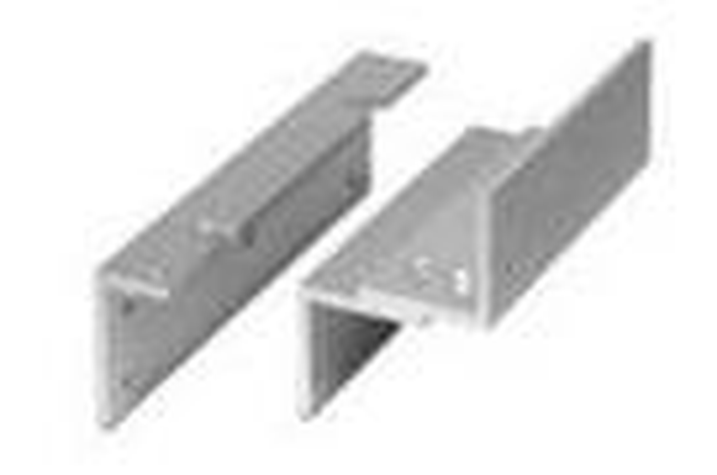 CDVI Z&L Bracket for 500kg Maglocks
