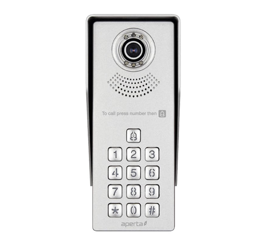 ESP Aperta Multi Way IP55 Video Door Entry Station with Keypad (APDSMW) - JEM Systems UK