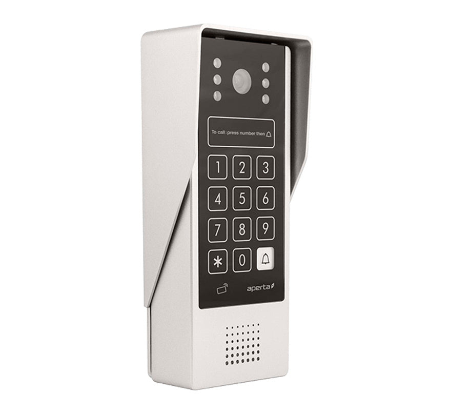 ESP Aperta Multi Way IP55 Video Door Entry Station with Keypad & Proximity Reader (APDSPXMW) - JEM Systems UK