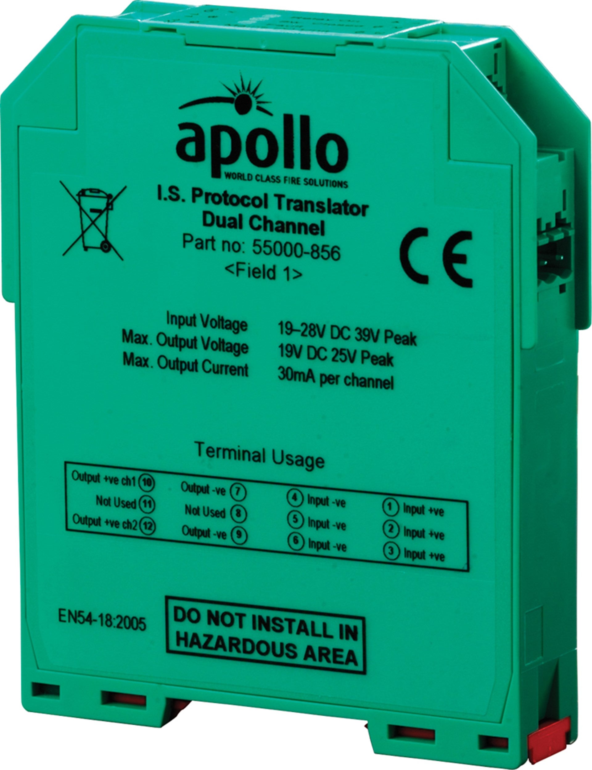 Apollo 55000-856APO XP95 Protocol Translator - Dual Channel [SIL2] - JEM Systems UK